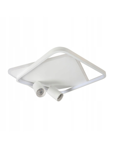 Plafon LED Parma – Nowoczesne Oświetlenie z Regulowanymi Reflektorami w Białym i Złotym Wykończeniu