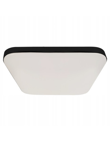 Nowoczesna lampa sufitowa LED NEMO z czujnikiem ruchu – elegancki i energooszczędny plafon w kolorze czarnym.