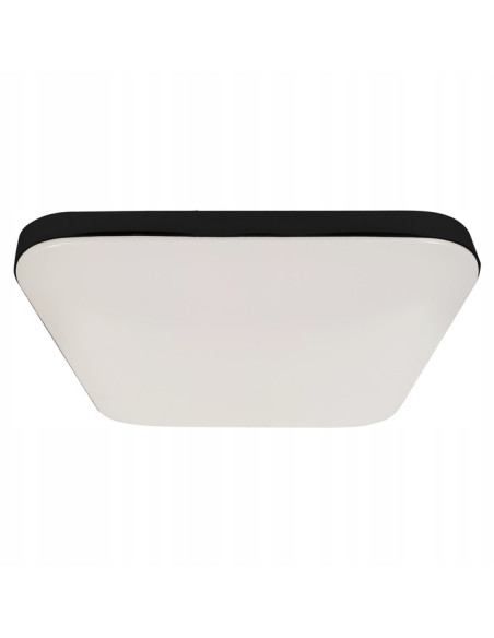 Nowoczesna lampa sufitowa LED NEMO z czujnikiem ruchu – elegancki i energooszczędny plafon w kolorze czarnym.