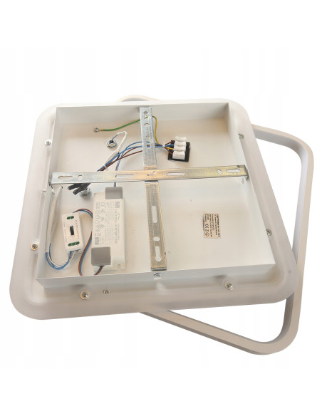 Plafon LED Parma – Nowoczesne Oświetlenie z Regulowanymi Reflektorami w Białym i Złotym Wykończeniu