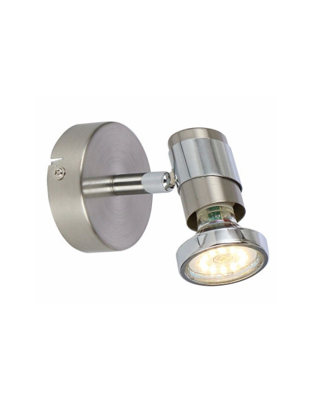 Kinkiet ENIMA z chromowanym wykończeniem - nowoczesne oświetlenie do korytarza i przedpokoju od marki Reality