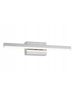Chromowana lampa ścienna LINEA LED 5W do łazienki, minimalistyczny design, IP44, neutralne światło 4000K