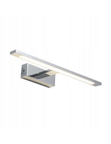 Kinkiet Isla LED w Chromie - Nowoczesne Oświetlenie Łazienkowe z Regulacją Barwy Światła 12W