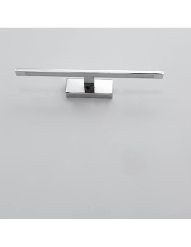 Kinkiet Isla LED w Chromie - Nowoczesne Oświetlenie Łazienkowe z Regulacją Barwy Światła 12W