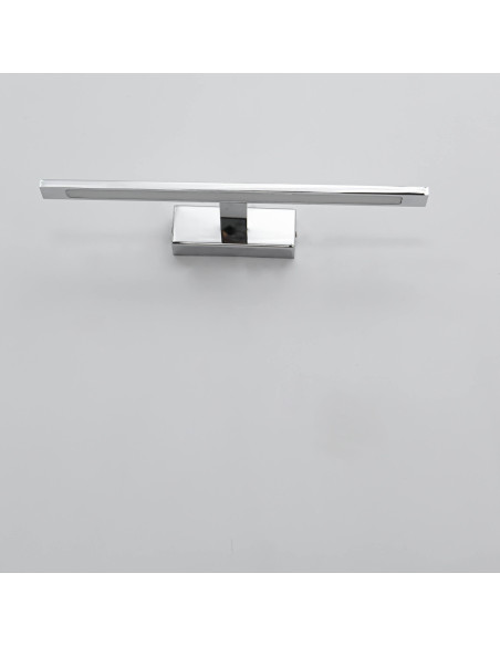 Kinkiet Isla LED w Chromie - Nowoczesne Oświetlenie Łazienkowe z Regulacją Barwy Światła 12W