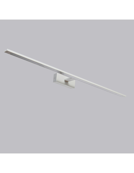 Kinkiet LED Isla XXL - Eleganckie Oświetlenie Ścienne do Łazienki z Regulowaną Barwą Światła 3000K-6000K w Chromie