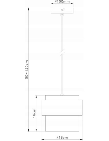 Lampa wisząca Quan E27 w kształcie łożyska, nowoczesna srebrna z chromem, wysokość 120 cm, elegancka do wnętrz.
