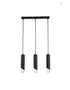 Nowoczesna lampa sufitowa Hardin z przezroczystym kloszem - elegancka i funkcjonalna do jadalni i salonu