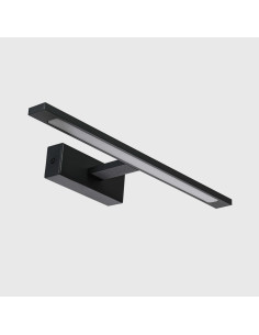 Kinkiet Isla LED - Nowoczesny Czarny Reflektor Ścienny z Regulowaną Barwą Światła do Łazienki 3000K/4000K/6000K 2