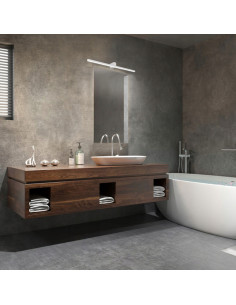 Kinkiet LED Nevada XXL Biały, Minimalistyczny Design do Łazienki, 32W, 3200 Lumenów, IP44, Energooszczędny 2