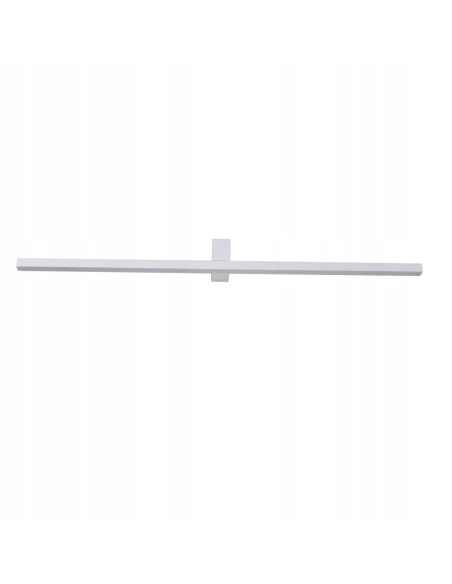 Kinkiet LED Nevada XXL Biały, Minimalistyczny Design do Łazienki, 32W, 3200 Lumenów, IP44, Energooszczędny