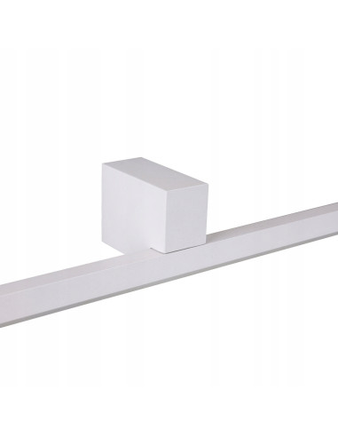 Kinkiet LED Nevada XXL Biały, Minimalistyczny Design do Łazienki, 32W, 3200 Lumenów, IP44, Energooszczędny