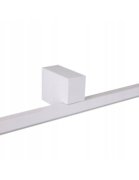 Kinkiet LED Nevada XXL Biały, Minimalistyczny Design do Łazienki, 32W, 3200 Lumenów, IP44, Energooszczędny