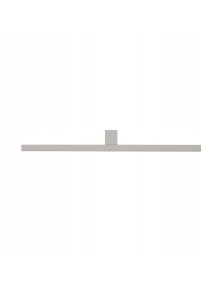 Nowoczesny kinkiet LED Nevada w czarnym metalu - elegancka lampa ścienna do łazienki, 20W, 2450 lumenów