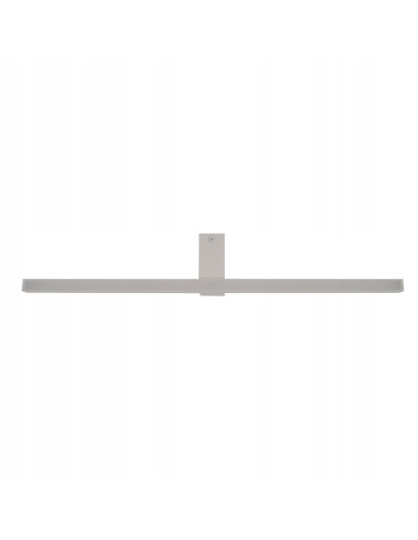 Nowoczesny kinkiet LED Nevada w czarnym metalu - elegancka lampa ścienna do łazienki, 20W, 2450 lumenów