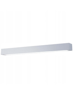 Lampa sufitowa Ibros LED 93 cm biała, wodoodporna, idealna do łazienki i nowoczesnych wnętrz, 1920 lumenów.