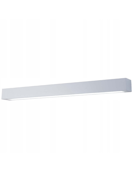 Lampa sufitowa Ibros LED 93 cm biała, wodoodporna, idealna do łazienki i nowoczesnych wnętrz, 1920 lumenów.