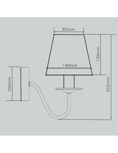 Kinkiet Mona Czarny - Eleganckie Oświetlenie z Kryształowym Akcentem do Sypialni i Biura