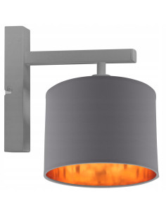 Nowoczesny kinkiet SHADE z metalowym uchwytem – stylowa lampa ścienna w różnych kolorach do eleganckiego oświetlenia wnętrz 2