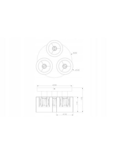 Plafon Elmo w kolorze złotym z kryształami – eleganckie oświetlenie do kuchni i salonu w stylu glamour