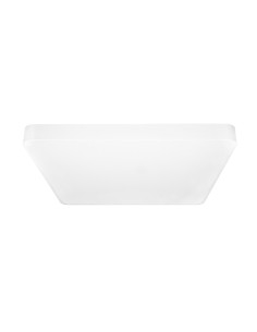 Nowoczesna lampa sufitowa LED kwadratowa HOLLYWOOD, 60W, biały plafon do wnętrz industrialnych i komercyjnych