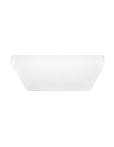 Nowoczesna lampa sufitowa LED kwadratowa HOLLYWOOD, 60W, biały plafon do wnętrz industrialnych i komercyjnych