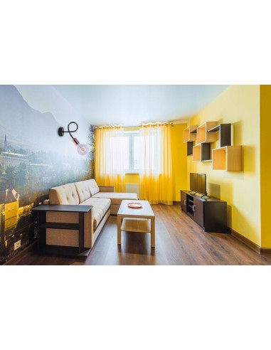 Kinkiet industrialny EDISON z miedzianymi akcentami - nowoczesne oświetlenie do wnętrz, czarny i pomarańczowy, E27 60W