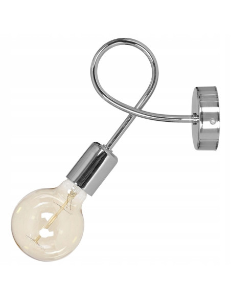 Kinkiet EDISON Retro z Metalową Konstrukcją – Nowoczesne Oświetlenie do Wnętrz Eleganckich i Klasycznych