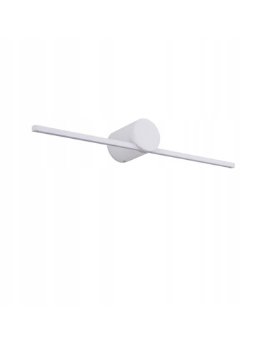 Kinkiet LED Modern Slim M 40cm biały - eleganckie oświetlenie do lustra i ściany, energooszczędny, ciepłe światło 3000K