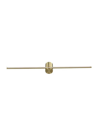 Luksusowy kinkiet łazienkowy LED Modern Slim w kolorze złotym, odporny na wilgoć, idealny do nowoczesnych wnętrz.