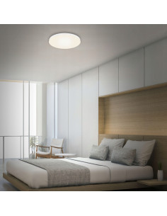 Plafon LED Briloner 38,7 cm, okrągły, biały - nowoczesne oświetlenie do kuchni i przestrzeni wspólnych, 24,5W, 2550 lumenów 2