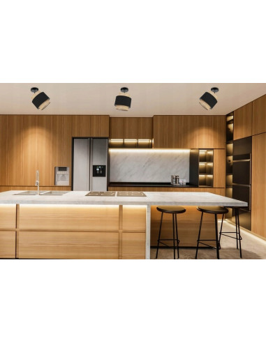 Lampa kinkietowa BOHO z regulacją światła w kolorach czarnym i beżowym - idealna do sypialni i salonu.