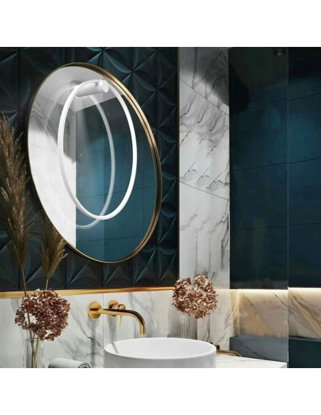 Lustro LED Kinkiet 90 cm IP44 - Designerskie Oświetlenie do Łazienki i Toaletki marki Light Prestige