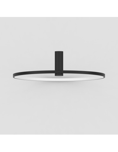 Nowoczesny kinkiet LED Mirror w kolorze czarnym, 90 cm, ciepła barwa, idealny do oświetlenia luster w łazience.