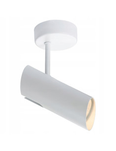 Regulowany kinkiet skandynawski Futuro z wysięgnikiem - nowoczesne oświetlenie do czytania w białym kolorze 2