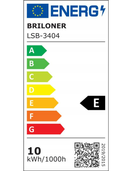 Plafon LED Briloner NIGRA 21,7 cm – nowoczesna lampa sufitowa z gwiazdkami do sypialni i pokoju dziecięcego