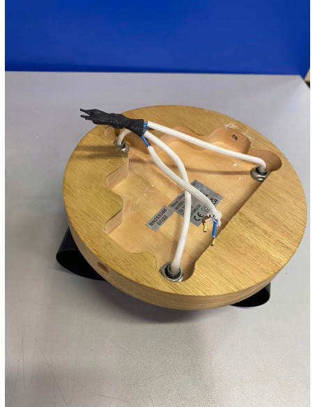 Plafon Briloner czarny w stylu skandynawskim z 3 reflektorami, idealny do salonu i sypialni, IP20