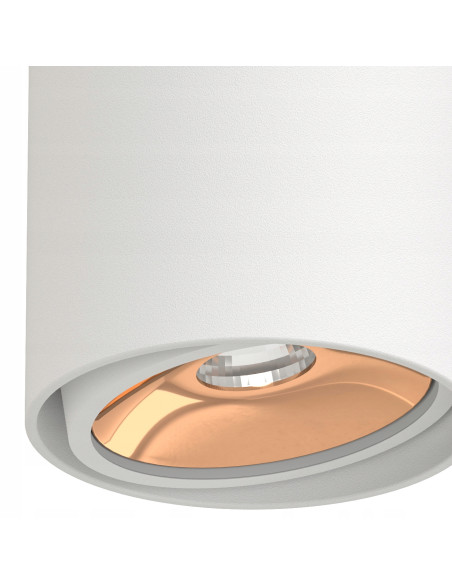 Lampa sufitowa Neo Bianco Gold – elegancki plafon na szynoprzewodach z regulacją światła i nowoczesnym designem