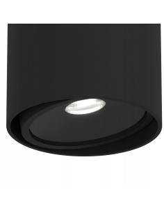 Lampa sufitowa Neo Nero Mobile Track - nowoczesny plafon w eleganckim czarnym kolorze do kuchni i jadalni. 2