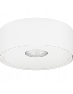 Nowoczesna lampa sufitowa LED Neo Bianco Slim - Okrągły plafon w białym kolorze do wnętrz i lobby 2