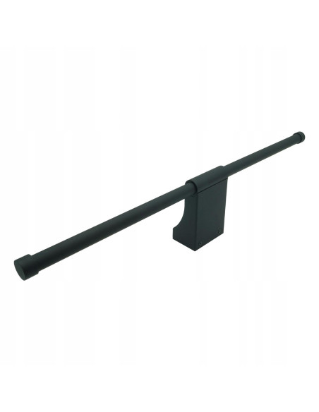 Nowoczesny kinkiet LED AVIORA czarny, wodoodporny, 12W, 1160 lumenów - stylowe oświetlenie do łazienki nad lustro