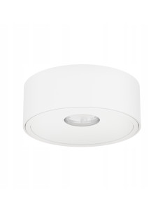 Nowoczesna lampa sufitowa LED Neo Bianco Slim - Okrągły plafon w białym kolorze do wnętrz i lobby