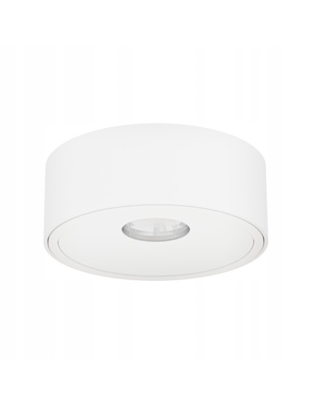 Nowoczesna lampa sufitowa LED Neo Bianco Slim - Okrągły plafon w białym kolorze do wnętrz i lobby