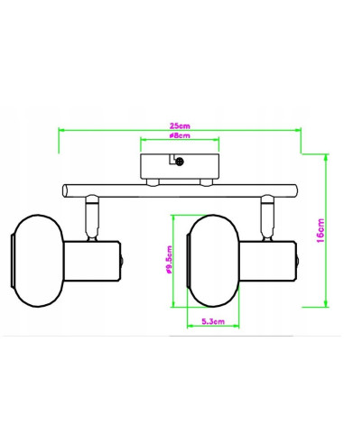 Lampa wisząca Lauree z eleganckimi szklanymi kloszami w kolorze czarnym, złotym lub żółtym do nowoczesnych wnętrz