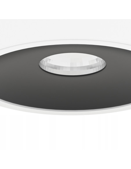 Plafon Neo Bianco Slim LED z czarnym akcentem – nowoczesna lampa sufitowa Orlicki Design do eleganckich wnętrz