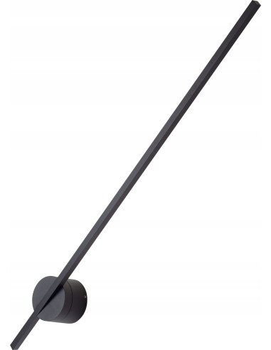 Nowoczesna lampa ścienna Spider LED czarna, 350° obracana, eleganckie oświetlenie do każdego wnętrza