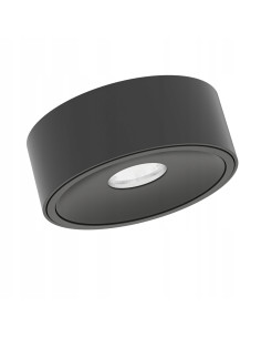 Plafon Neo Nero Slim KG - nowoczesna lampa LED GU10 w czarnym matowym wykończeniu do salonu i biura 2