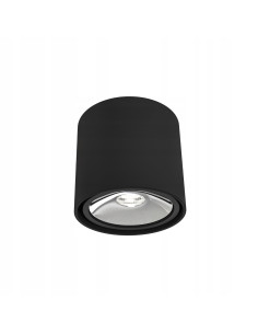 Lampy sufitowe Neo Nero Mobile Ufo Cromo - nowoczesny plafon czarny matowy z chromowanym akcentem 2