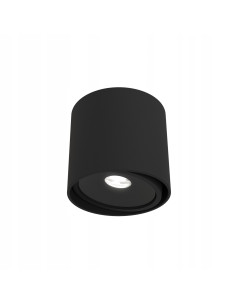 Plafon LED Neo Nero Mobile - elegancki okrągły sufitowy z aluminium w czarnym matowym stylu idealny do wnętrz nowoczesnych.