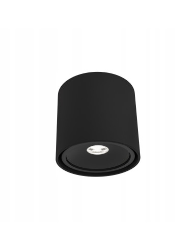 Plafon LED Neo Nero Mobile - elegancki okrągły sufitowy z aluminium w czarnym matowym stylu idealny do wnętrz nowoczesnych.